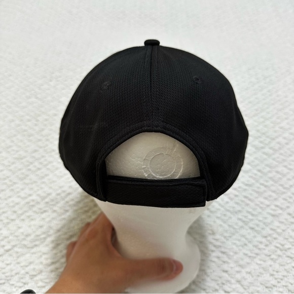 Miami Marlins Baseball Cap Team MLB Black Adjustable Hook Loop Men’s One Size - Picture 3 of 8